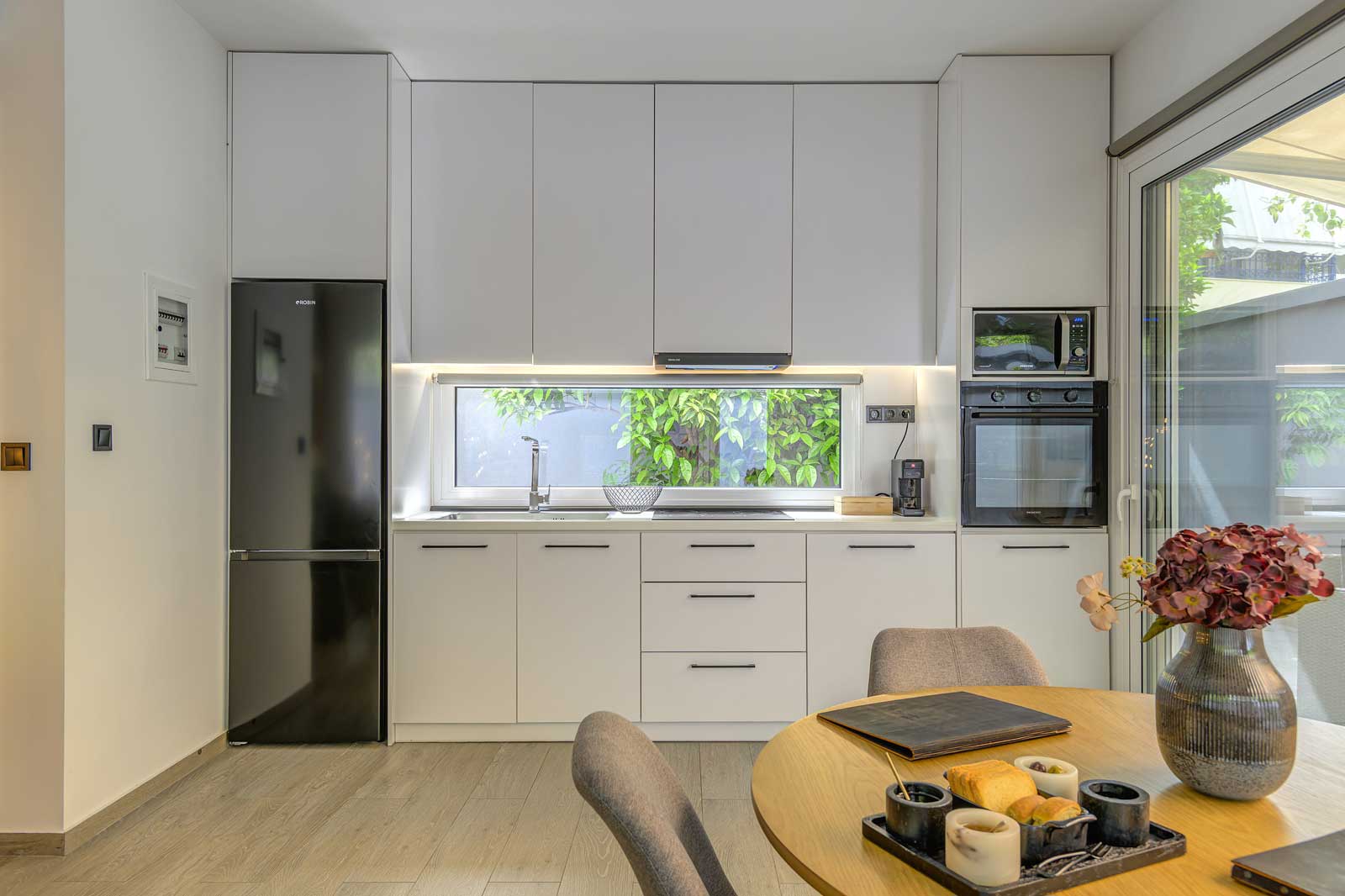 Kalafatis Seaside Apartments Garden House Κουζίνα