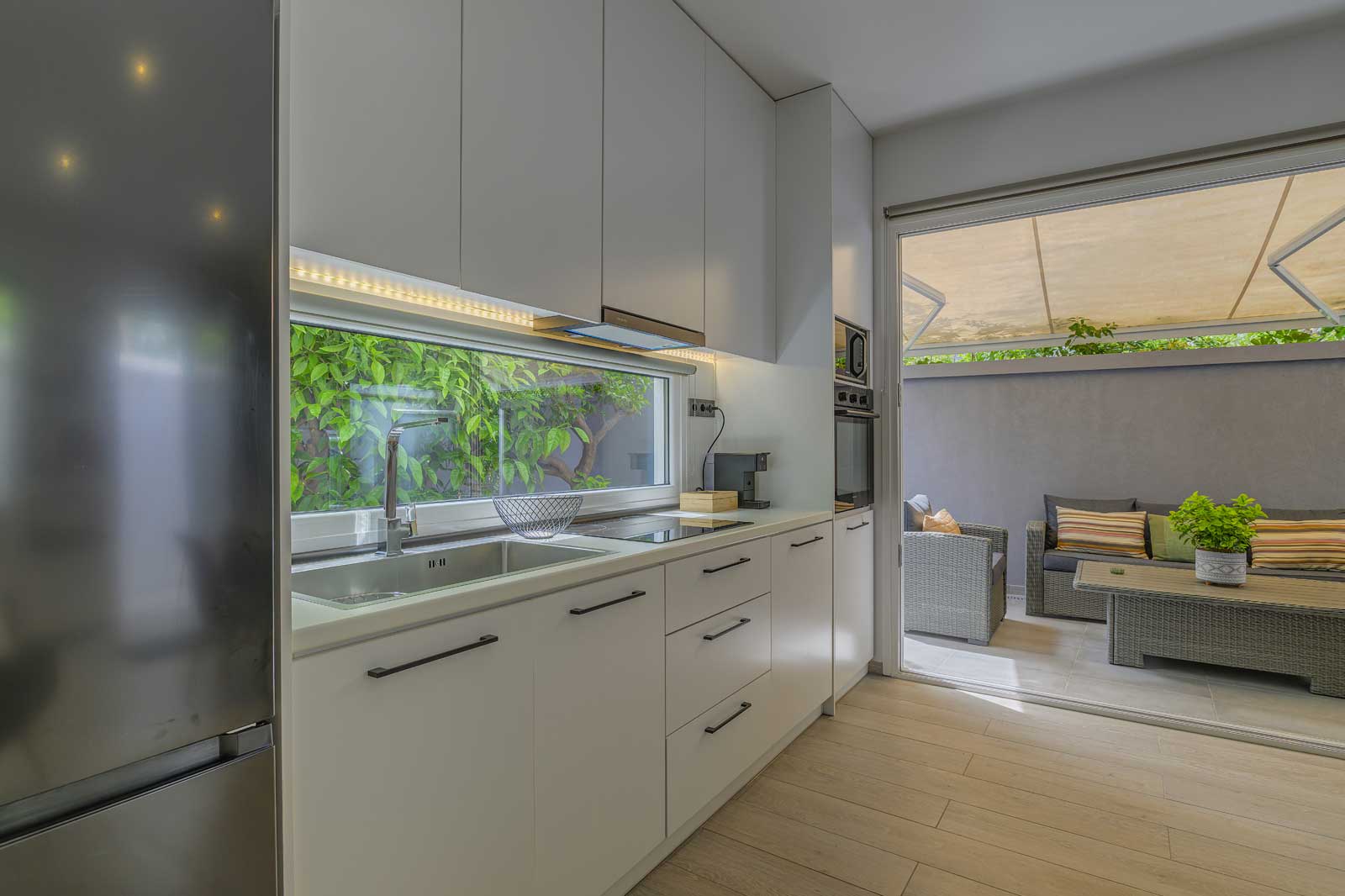 Kalafatis Seaside Apartments Garden House Κουζίνα